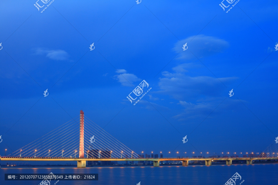 杭州钱江三桥夜景