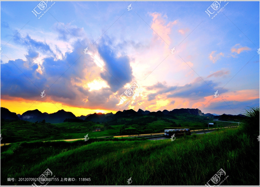 夕照高速公路