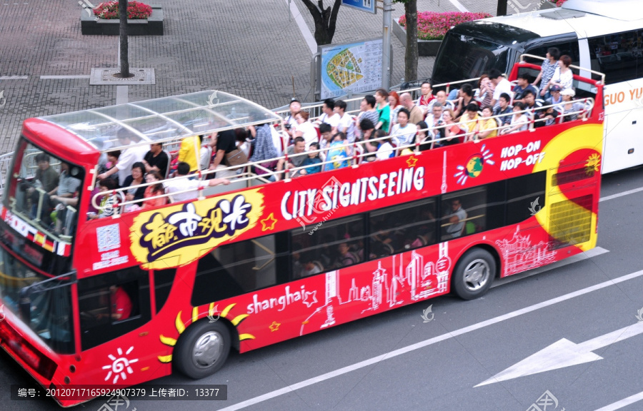 上海陆家嘴观光车