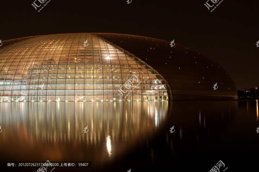 国家大剧院夜景