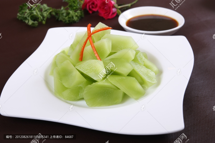 酱味莴笋