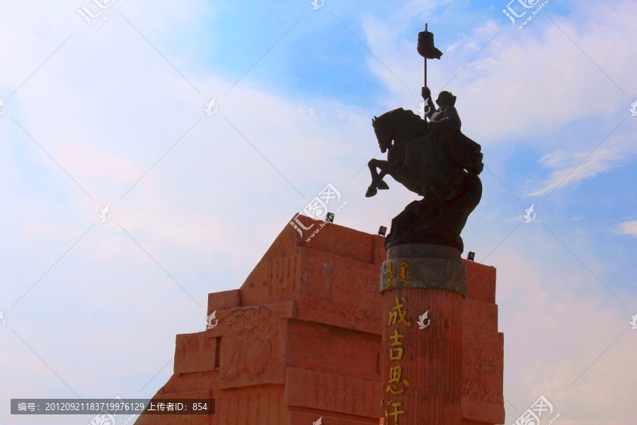 雕塑,成吉思汗