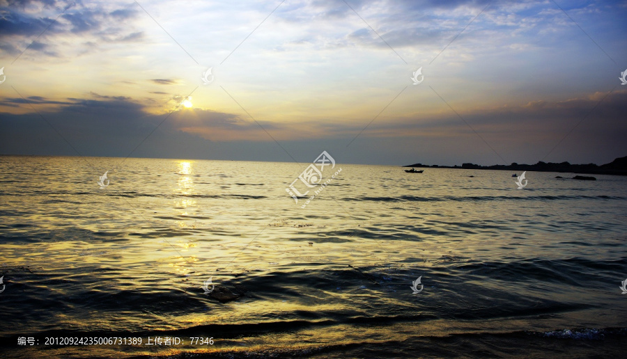 红海湾的日出
