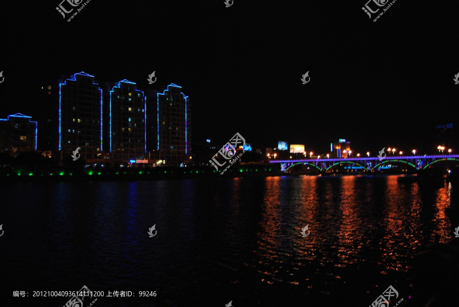 河源夜景