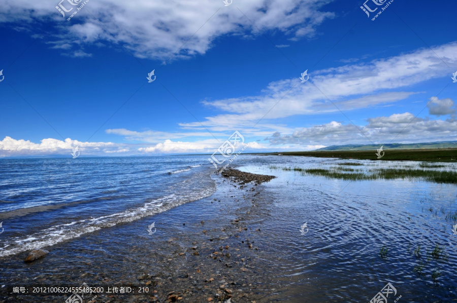 青海湖蓝色幻想