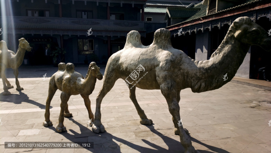 雕塑,骆驼