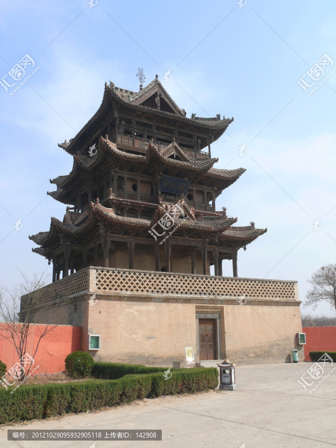 山西万荣后土祠秋风楼