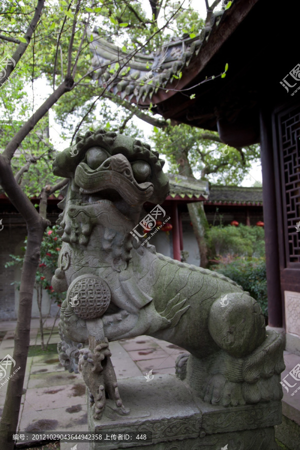 天一阁石狮子