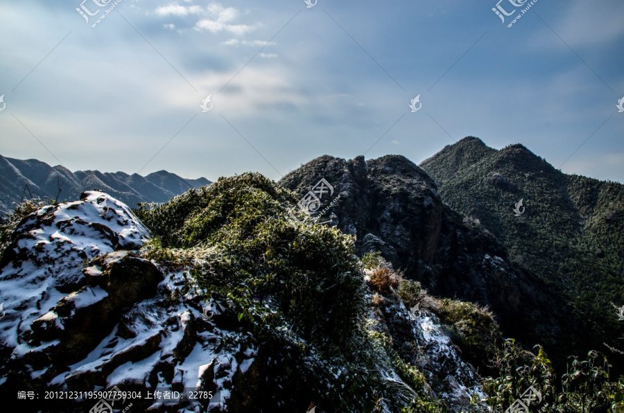 高山,雪花