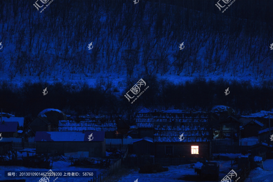 山村蓝夜