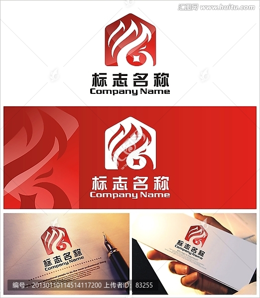 凤巢财经logo设计
