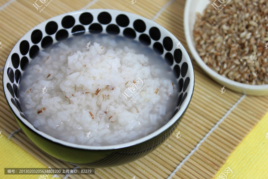 红白米粥