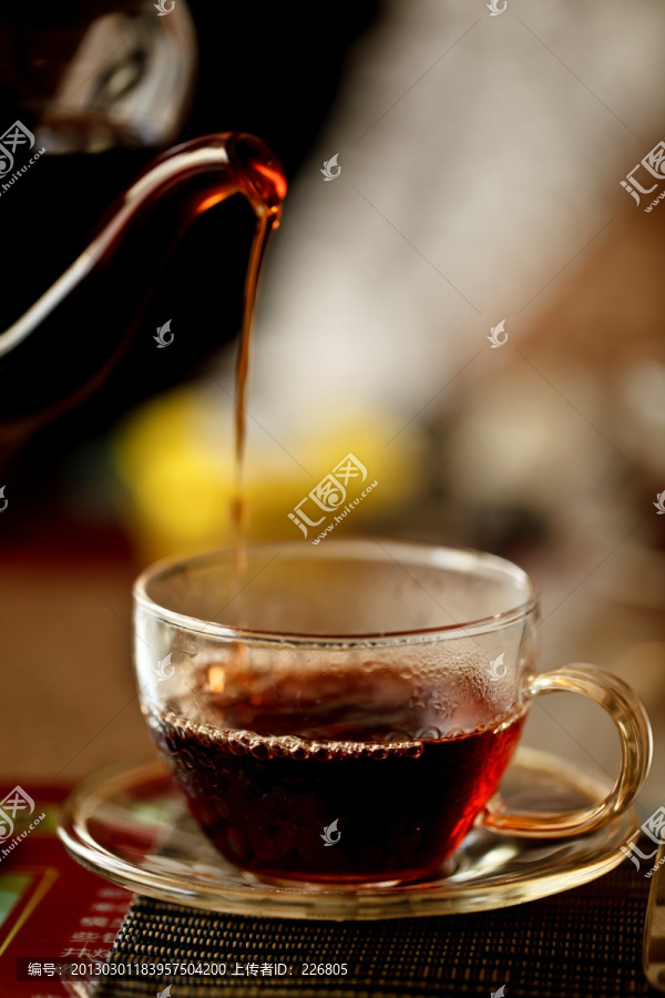 倒茶