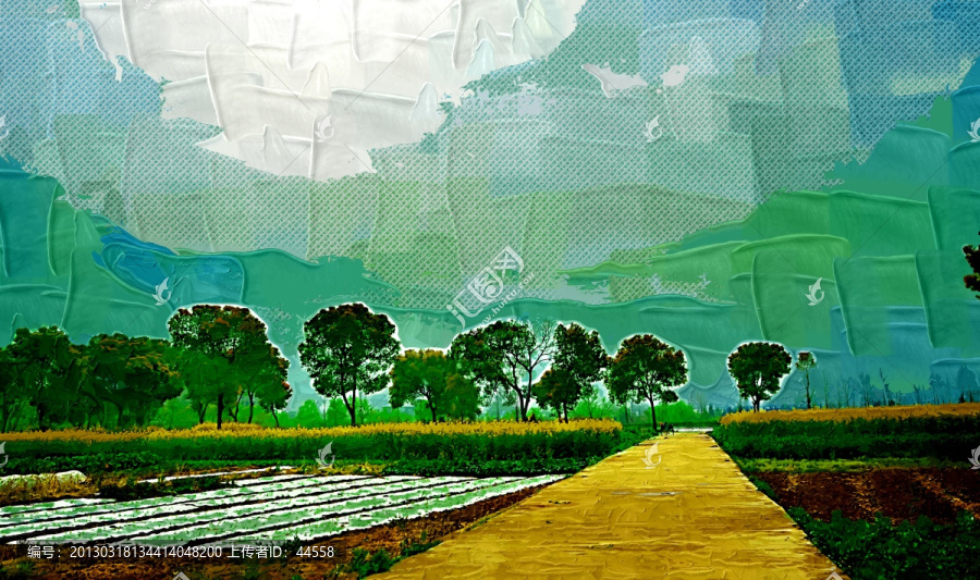 油画,风景画