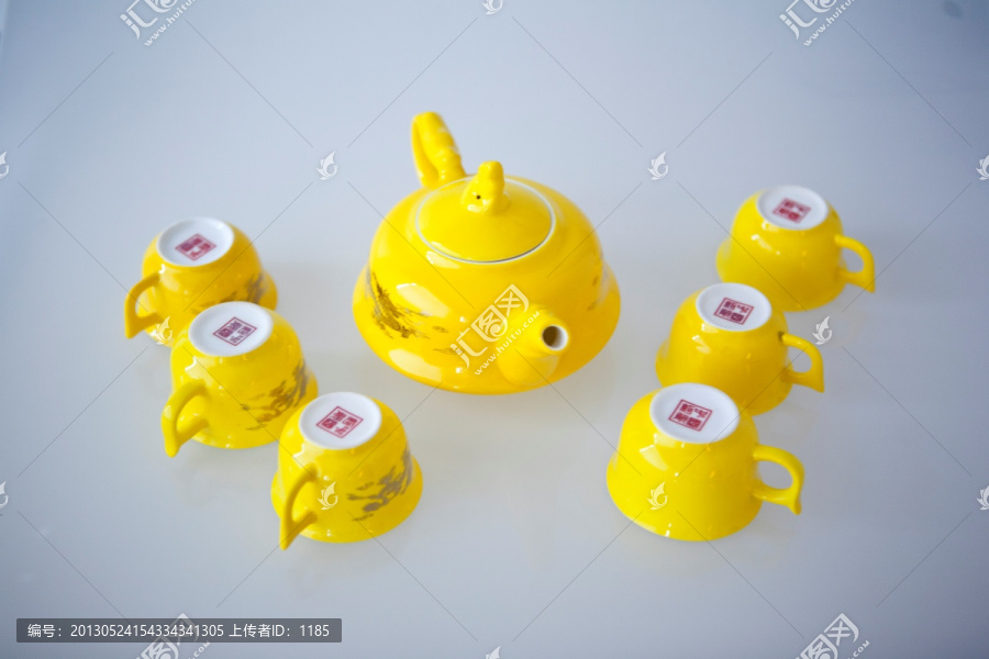 黄陶茶具