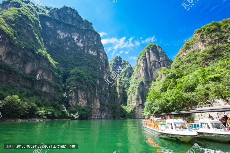 峡谷,码头