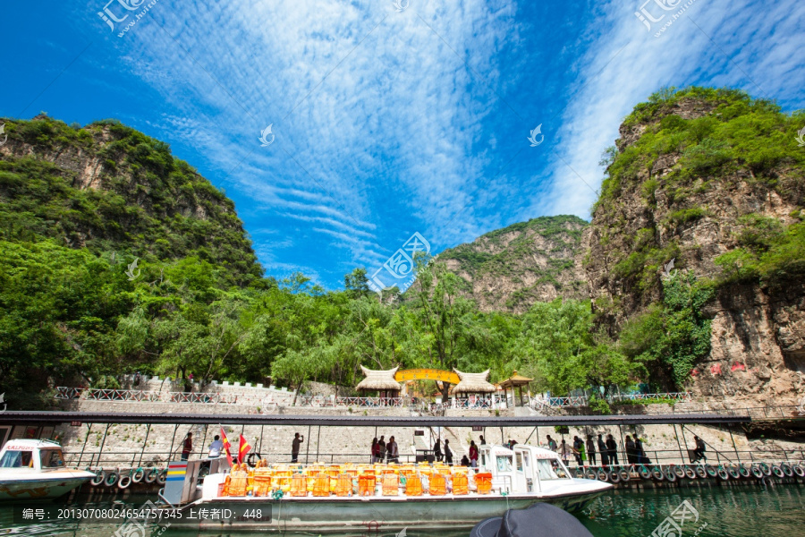 龙庆峡,游船码头