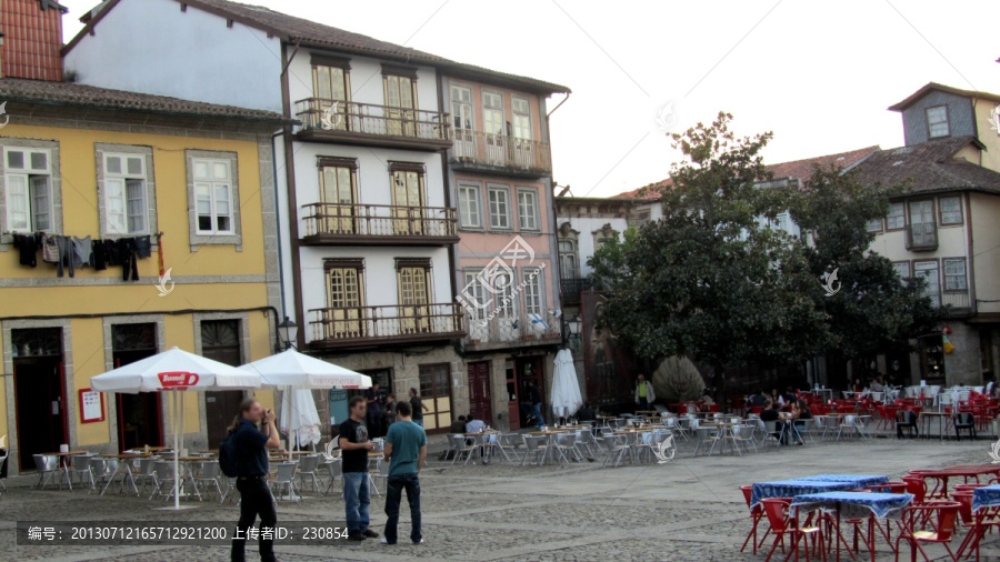 葡萄牙风光,街边咖啡厅