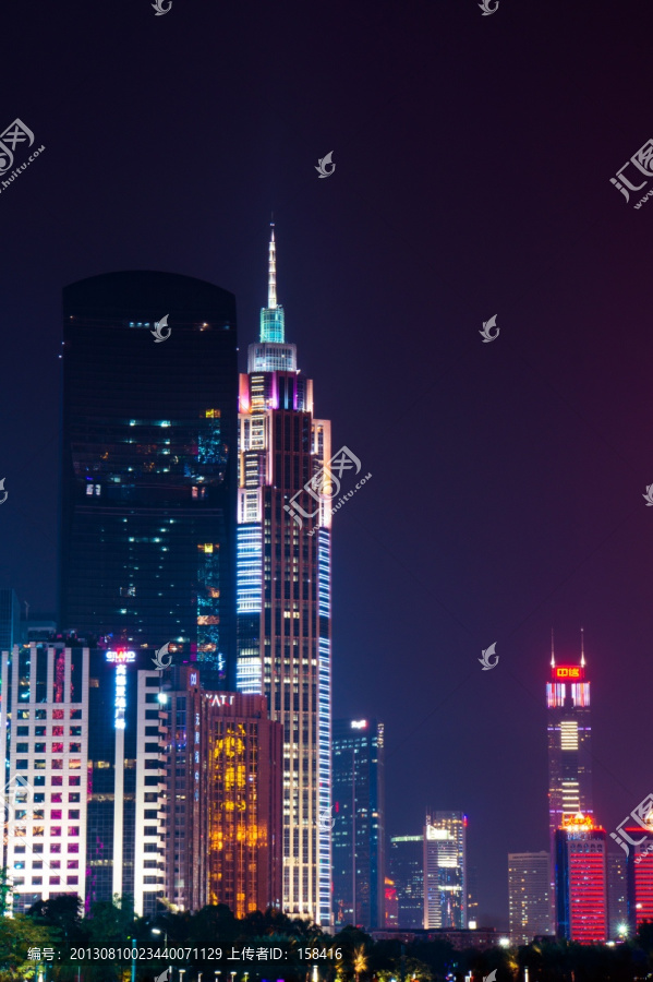 珠江新城夜景