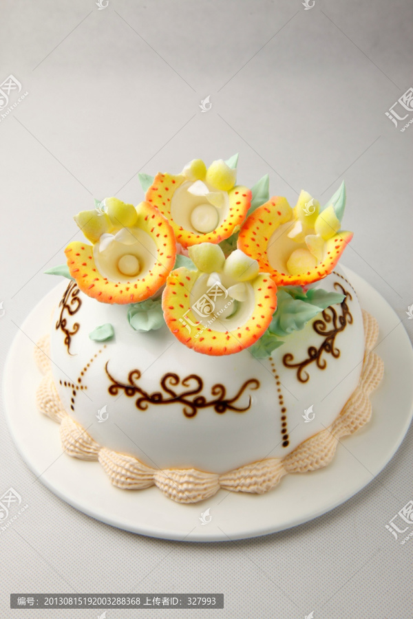 生日蛋糕荷包花