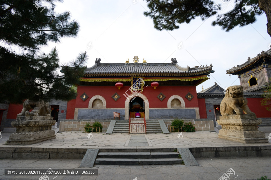 山西省五台山罗睺寺天王殿