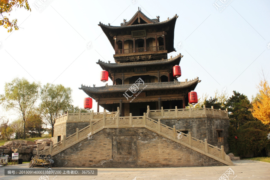 山西常家庄园,观稼阁