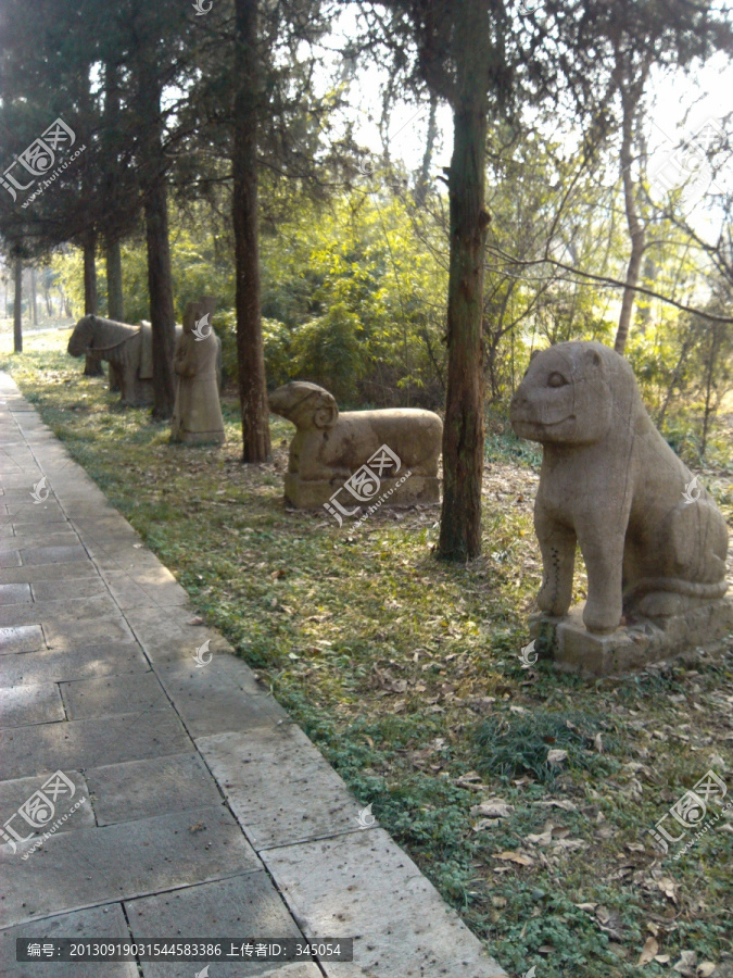 南京渤尼国王墓,石刻