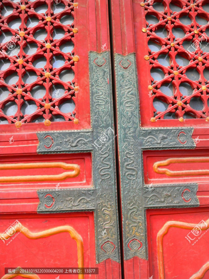 故宫红门铜饰