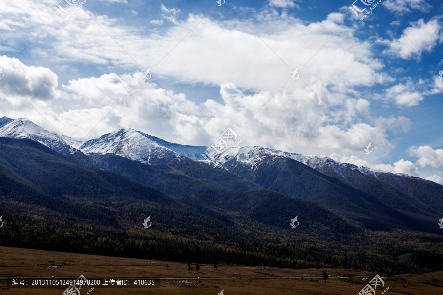 高山白云