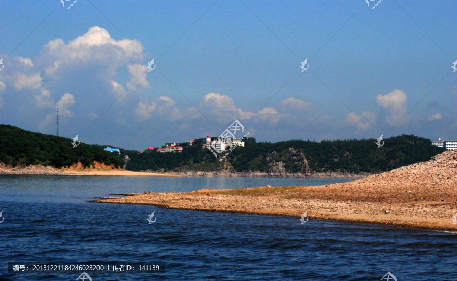 镜泊湖,山脉,别墅,山中别墅