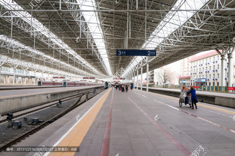 北京北站,站台