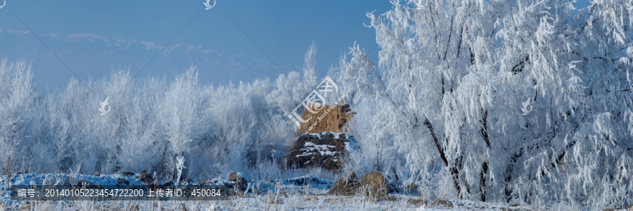 雾凇冰挂,童话世界,冰天雪地