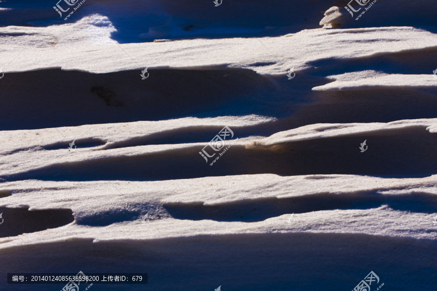 雪层,冰层