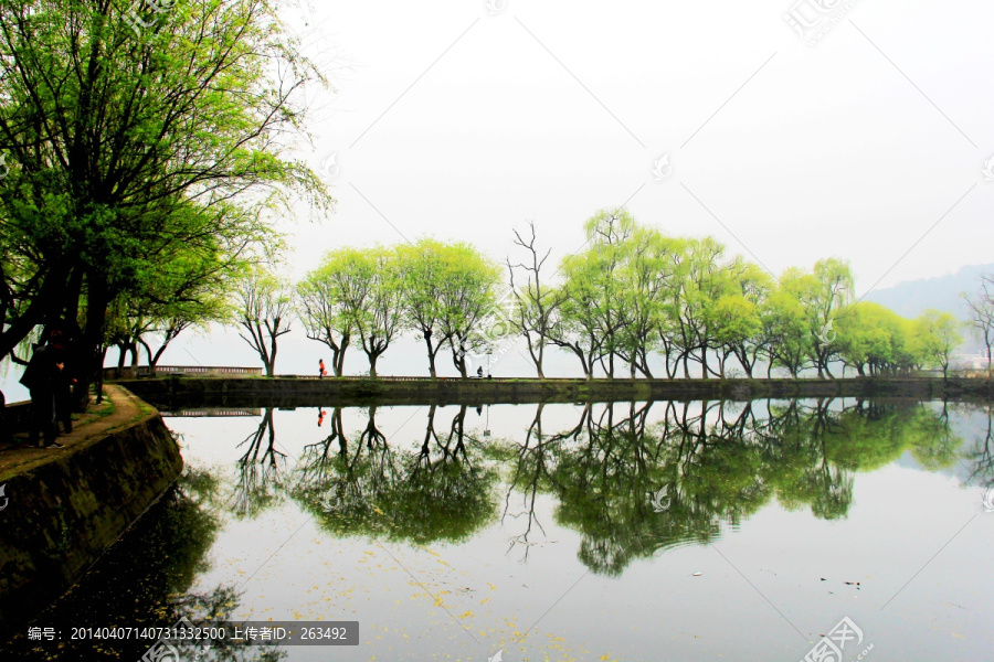 清漪湖,房子,亭子