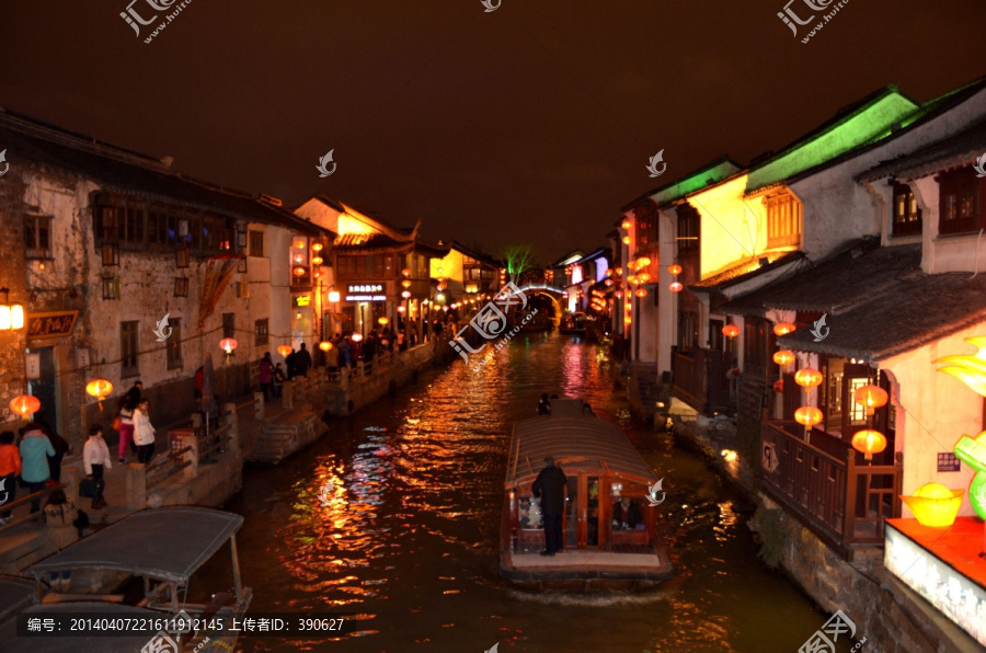 山塘街夜景