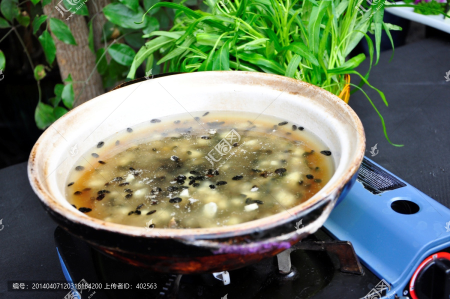 油水豆豉涮空心菜