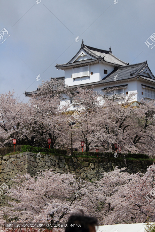 日本津山城