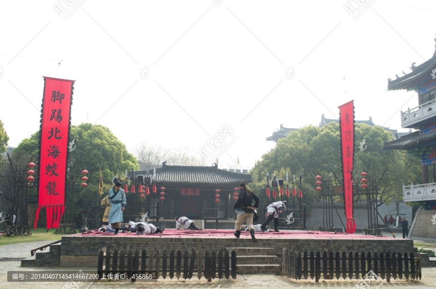 水浒城,现场表演