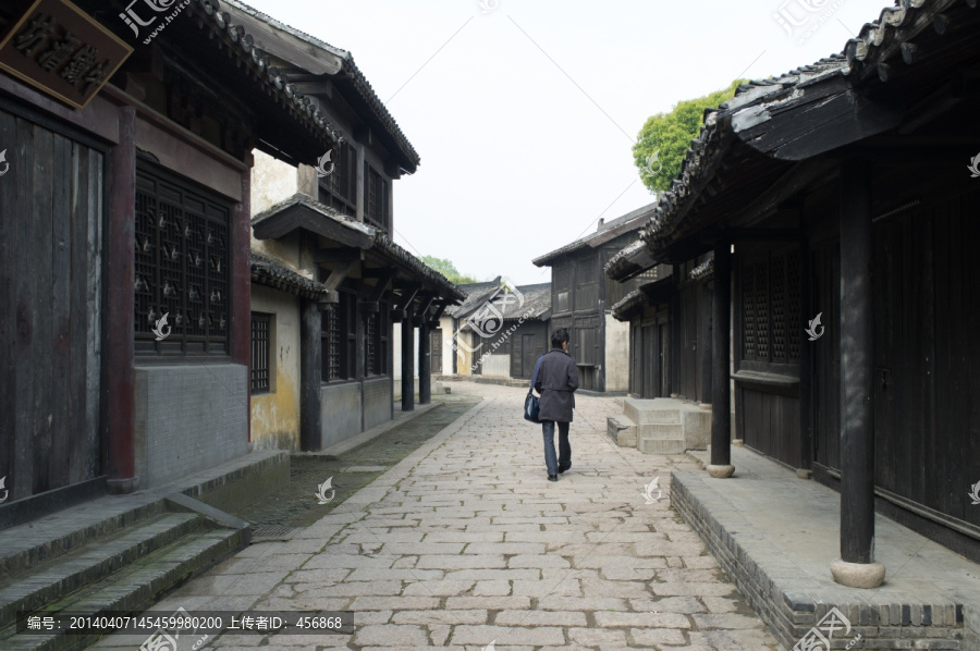 水浒城,街景