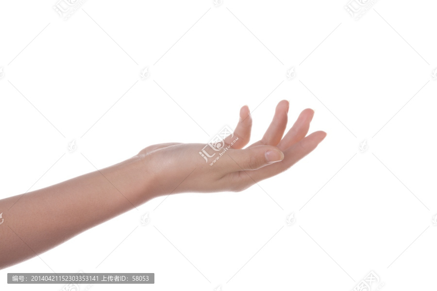 手