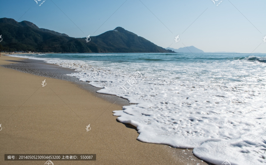西冲海滩风景