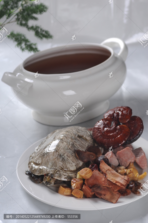 灵芝土茯苓草龟汤