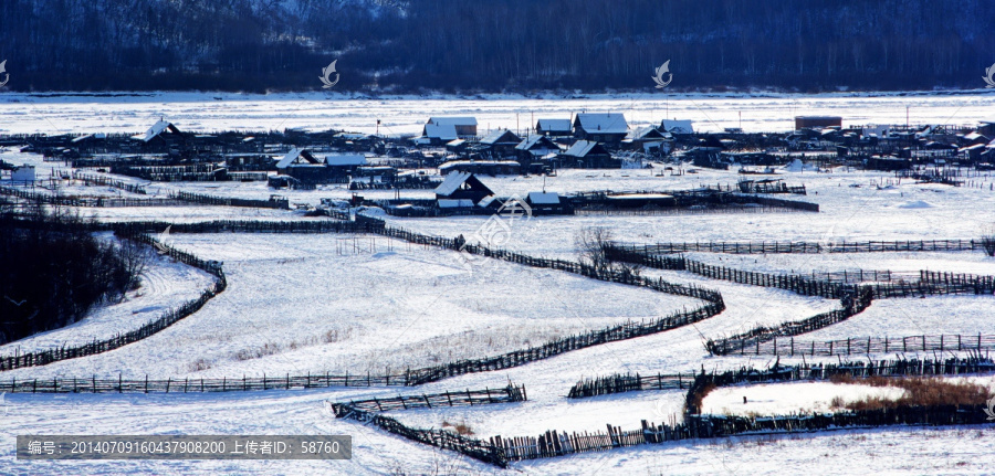 边塞雪村