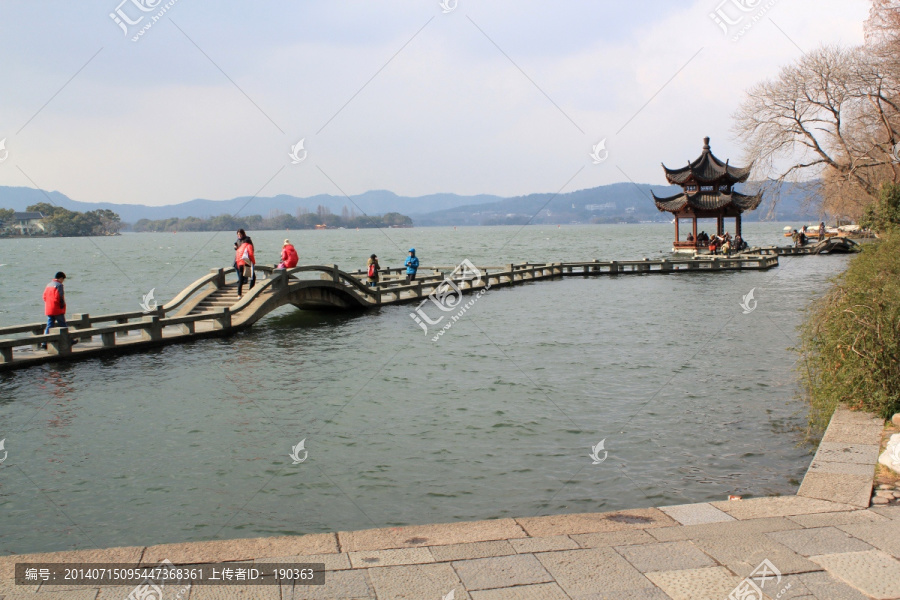 杭州,西湖,长桥