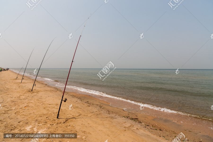 海边垂钓,钓鱼