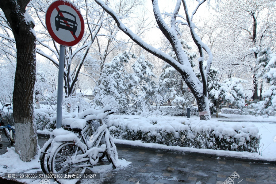 雪停了