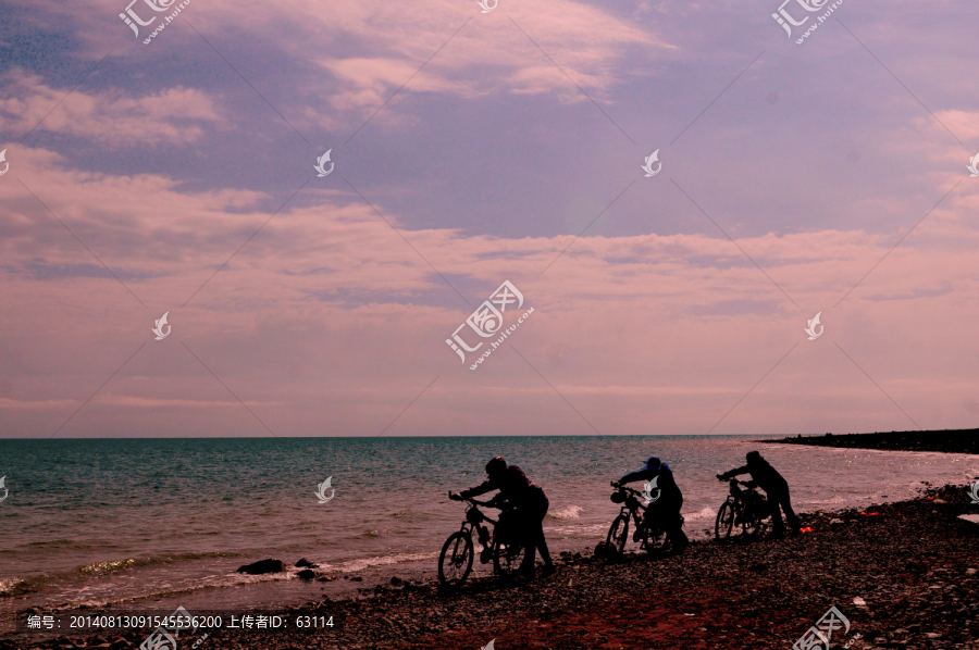 大美青海,青海湖,骑行青海湖