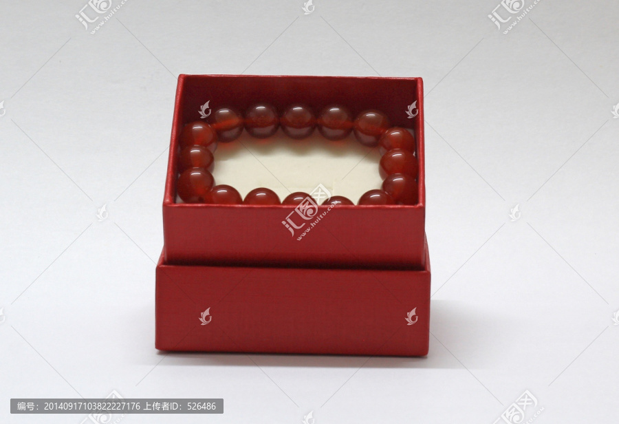 红玛瑙手链礼盒