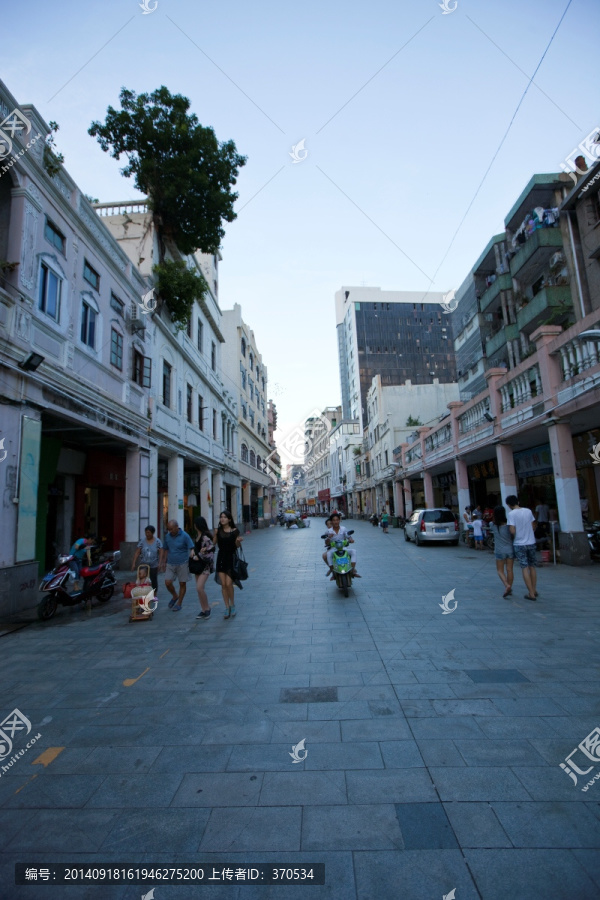 海口骑楼老街,海南省,老建筑