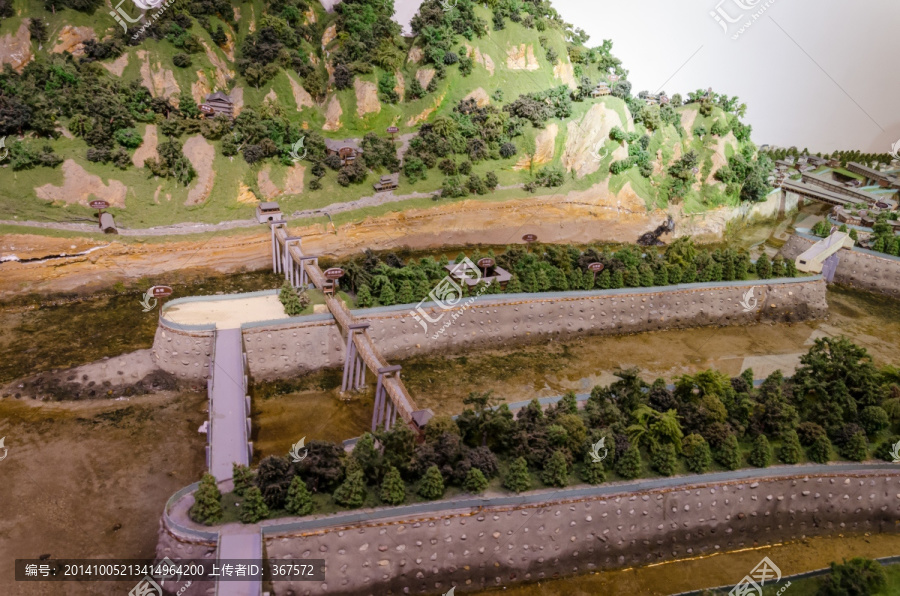 都江堰水利工程模型